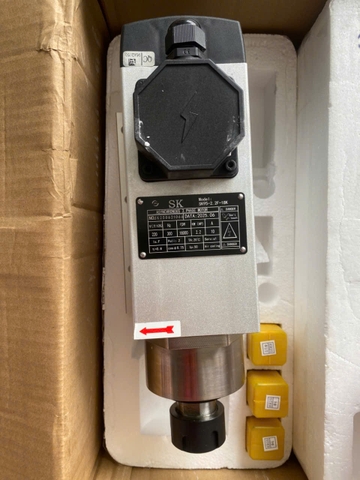 Củ đục spindle 2.2kw - gió vuông