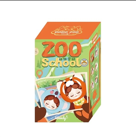 ĐỒ CHƠI HỘP MÙ MÓC KHÓA WENDY ZOO SCHOOL SERIES PLUSH DOLL