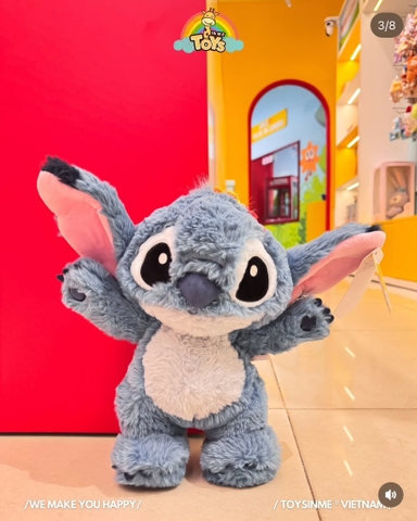 ĐỒ CHƠI GẤU BÔNG STITCH BẢN ĐỨNG 35CM