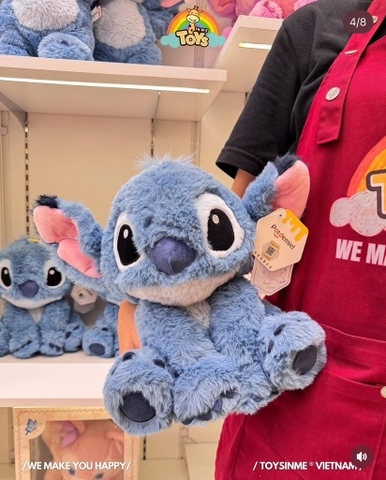 ĐỒ CHƠI GẤU BÔNG STITCH BẢN NGỒI 25CM