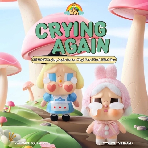 ĐỒ CHƠI HỘP MÙ CRYBABY CRYING AGAIN SERIES - VINYL FACE PLUSH