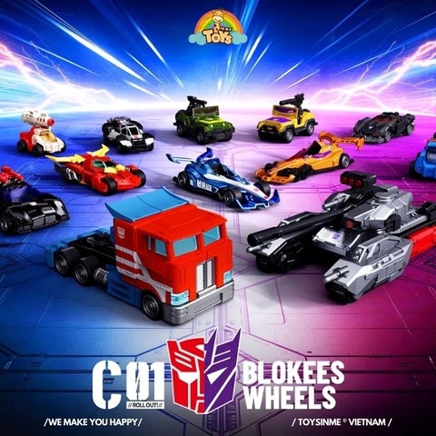 ĐỒ CHƠI HỘP MÙ LẮP RÁP TRANSFORMERS - WHEELS C01
