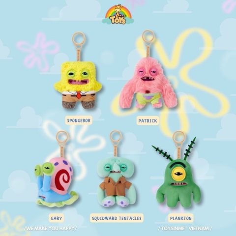 Fuggler Spongebob Keyrings