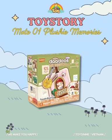 ĐỒ CHƠI HỘP MÙ MÓC KHÓA TOYSTORY DAADOOS MATE 01- PLUSHIE MEMORIES