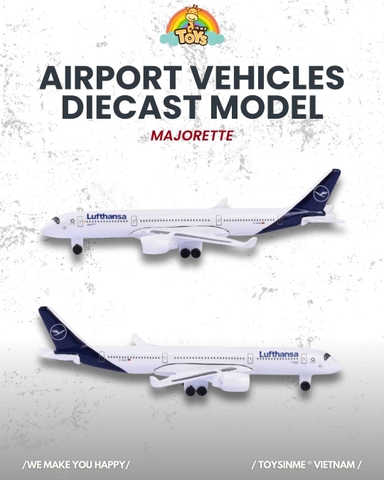ĐỒ CHƠI MÁY BAY MÔ HÌNH MAJORETTE AIRPORT VEHICLES