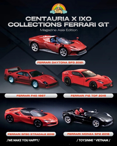 ĐỒ CHƠI XE MÔ HÌNH 1:64 - FERRARI