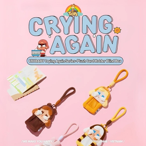 ĐỒ CHƠI HỘP MÙ CRYBABY CRYING AGAIN SERIES CARD HOLDER
