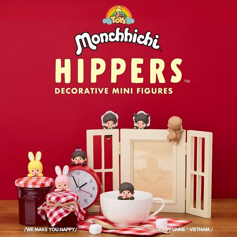 HỘP MÙ MÔ HÌNH MONCHHICHI HIPPERS SERIES – CUTE BLIND BOX COLLECTIBLES