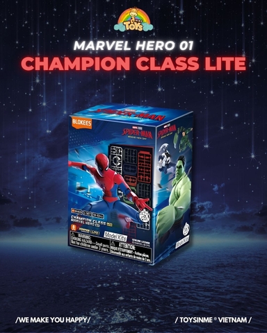 ĐỒ CHƠI HỘP MÙ LẮP RÁP MÔ HÌNH MARVEL HERO CC LITE 1