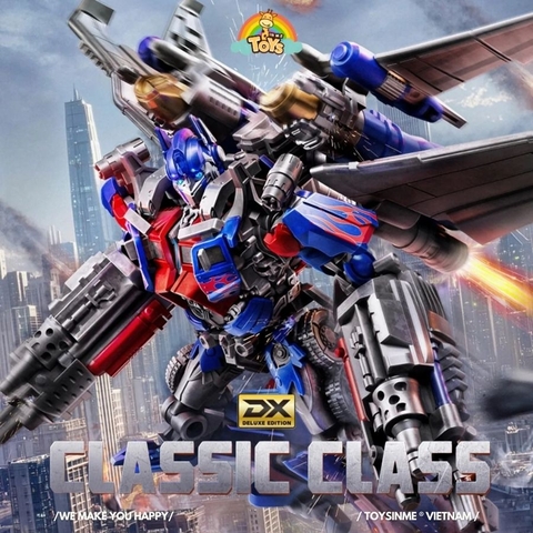 ĐỒ CHƠI MÔ HÌNH LẮP RÁP JET WING OPTIMUS PRIME - TRANSFORMERS DX CLASSIC CLASS