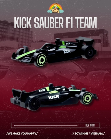 ĐỒ CHƠI XE MÔ HÌNH HOT WHEELS KICK SAUBER F1