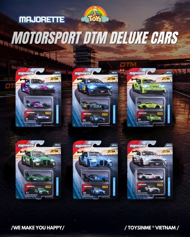 ĐỒ CHƠI XE MÔ HÌNH MAJORETTE MOTOSPORT DTM DELUXE CARS