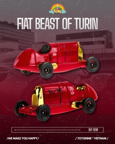 ĐỒ CHƠI XE MÔ HÌNH HOT WHEELS FIAT BEAST OF TURIN