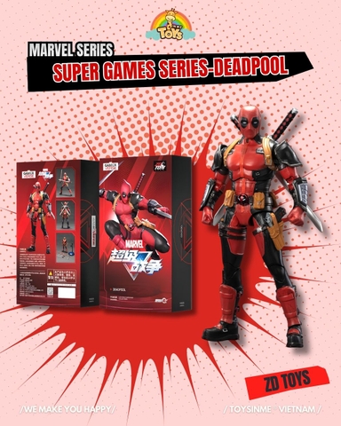 ĐỒ CHƠI MÔ HÌNH MARVEL - SUPPER GAME SERIES - DEADPOOL