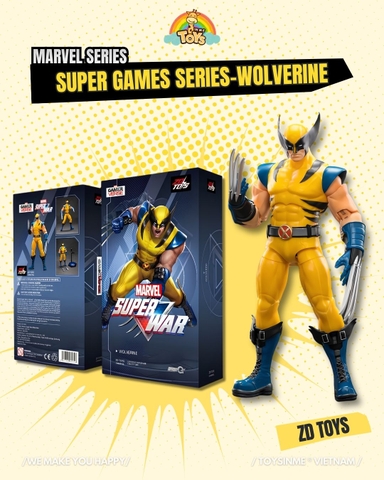 ĐỒ CHƠI MÔ HÌNH MARVEL - SUPPER GAMES SERIES - WOLVERINE