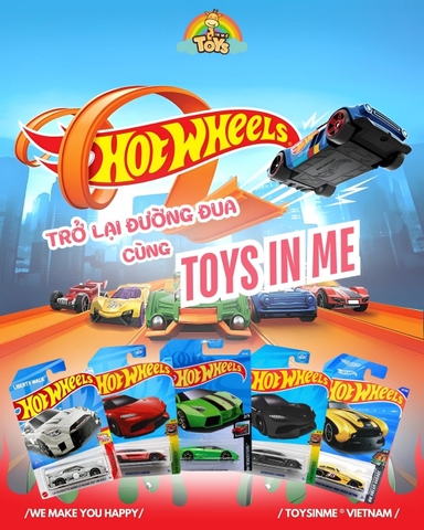 ĐỒ CHƠI MÔ HÌNH XE HOT WHEELS - GIAO MẪU NGẪU NHIÊN ĐỒNG GIÁ 49K