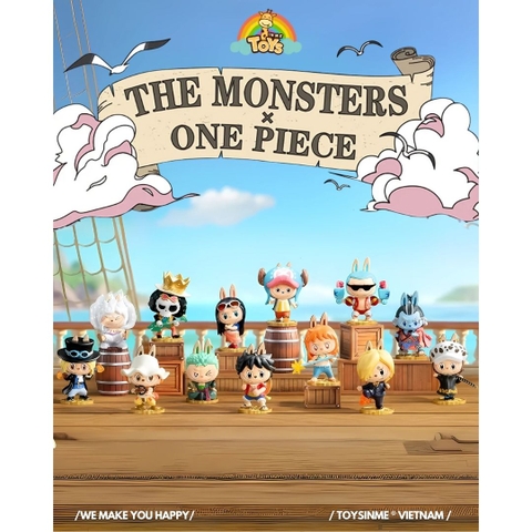 ĐỒ CHƠI MÔ HÌNH LABUBU THE MONSTERS X ONE PIECE SERIES FIGURES