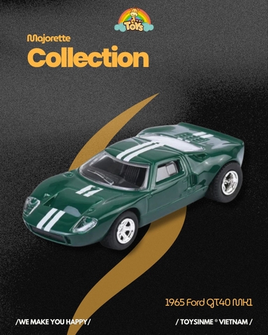ĐỒ CHƠI XE MÔ HÌNH MAJORETTE COLLECTION 1965 FORD GT40 MK1