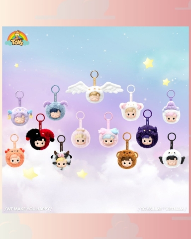 ĐỒ CHƠI MÓC KHÓA HACIPUPU 12 CUNG HOÀNG ĐẠO -  THE CONSTELLATION SERIES VINYL PLUSH