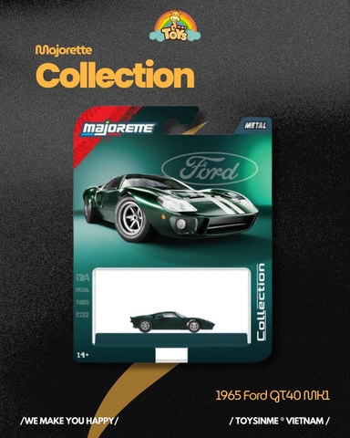 ĐỒ CHƠI XE MÔ HÌNH MAJORETTE COLLECTION 1965 FORD GT40 MK1