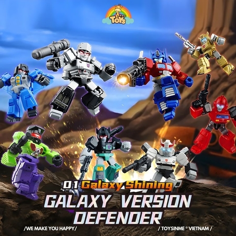 ĐỒ CHƠI MÔ HÌNH HỘP MÙ BLOKEES TRANSFORMERS DEFENDER