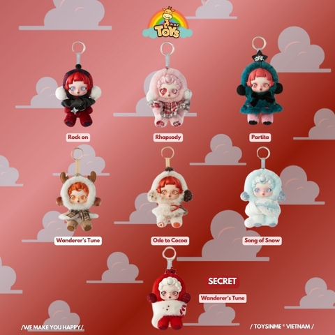 ĐỒ CHƠI MÓC KHÓA SKULLPANDA WINTER SYMPHONY SERIES PLUSH