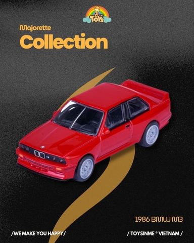 ĐỒ CHƠI XE MÔ HÌNH MAJORETTE COLLECTION 1986 BMW M3