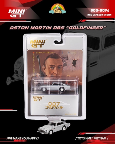 XE MÔ HÌNH MINIGT 1:64- ASTON MASTIN DB5 