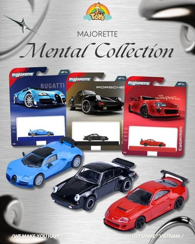 ĐỒ CHƠI SƯU TẦM XE MÔ HÌNH MAJORETTE METAL COLLECTION