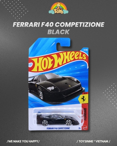 ĐỒ CHƠI XE MÔ HÌNH HOT WHEELS FERRARI F40 COMPETIZIONE