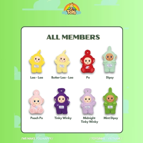 ĐỒ CHƠI HỘP MÙ MÔ HÌNH TELETUBIES VIBRANCY SERIES FIGURE