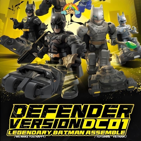 ĐỒ CHƠI HỘP MÙ MÔ HÌNH BATMAN LENGENDARY ASEMNLE - BLOKEES