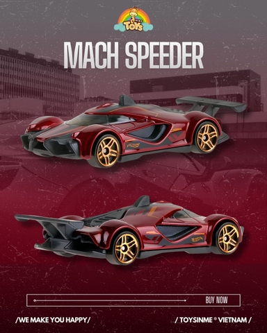 ĐỒ CHƠI XE MÔ HÌNH HOT WHEELS MACH SPEEDER
