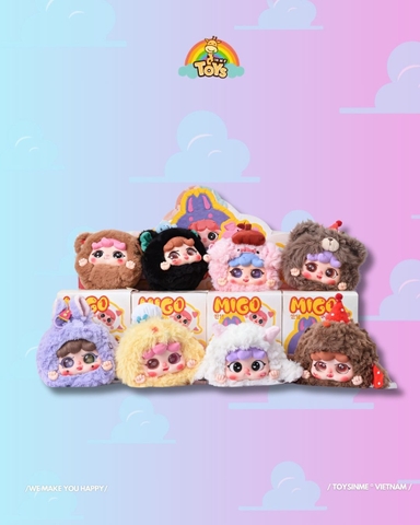 ĐỒ CHƠI HỘP MÙ MÓC KHÓA MIGO ANIMAL PARTY V2 BLINDBOX