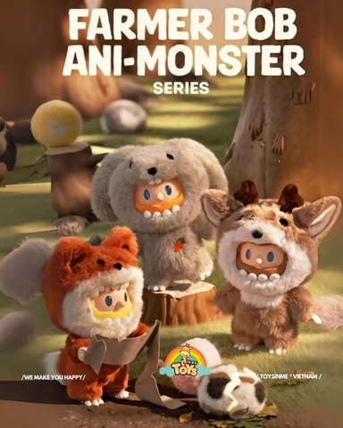 ĐỒ CHƠI HỘP MÙ MÔ HÌNH FARMER BOB ANI MONSTER PLUSH DOLL
