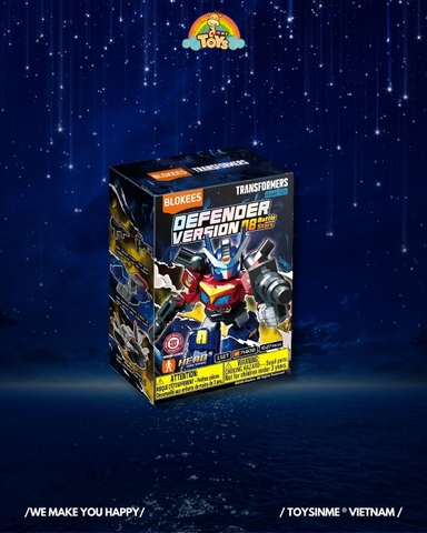 ĐỒ CHƠI LẮP RÁP BLOKEES TRANSFORMERS DEFENDER- DV08 BATTLE STARS