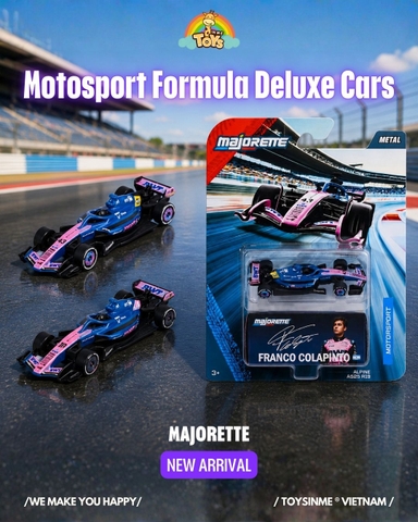 ĐỒ CHƠI XE MÔ HÌNH MAJORETTE MOTOSPORT FORMULA DELUXE CARS
