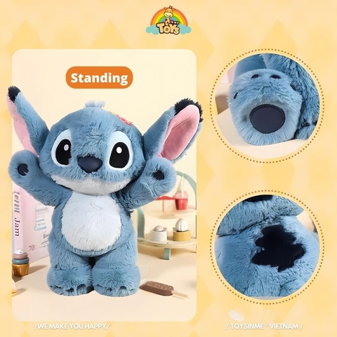 ĐỒ CHƠI GẤU BÔNG STITCH BẢN ĐỨNG 35CM