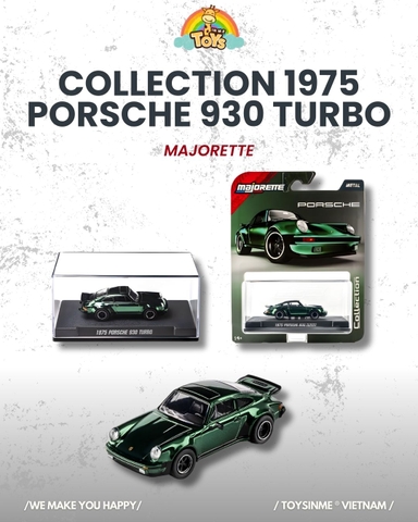 ĐỒ CHƠI SƯU TẦM XE MÔ HÌNH MAJORETTE PORSCHE 930 TURBO COLLECTION 1975