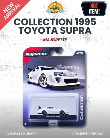 ĐỒ CHƠI SƯU TẦM XE MÔ HÌNH MAJORETTE TOYOTA SUPRA COLLECTION 1995