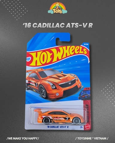 ĐỒ CHƠI MÔ HÌNH XE HOT WHEELS 16 CADILLAC ATS-V R
