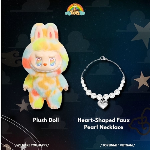 ĐỒ CHƠI MÔ HÌNH  LABUBU THE MONSTERS BIG INTO ENERGY SERIES-ROCK THE UNIVERSE VINYL PLUSH DOLL