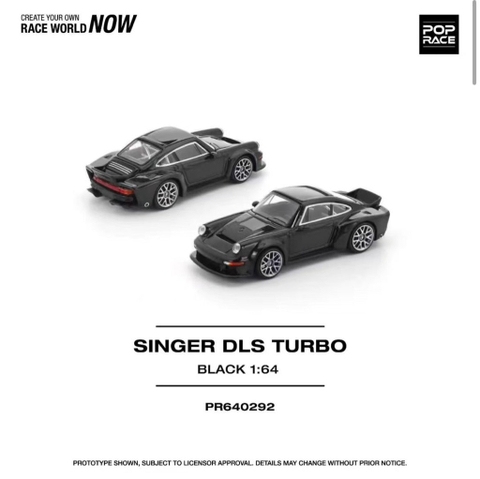 XE MÔ HÌNH POPRACE 1:64- SINGER DLS TURBO- PR640292
