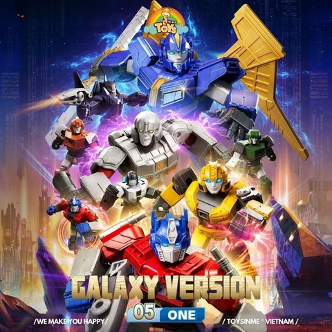 ĐỒ CHƠI HỘP MÙ LẮP RÁP 05 ONE - BLOKEES TRANSFORMERS GALAXY VERSION 05 ONE