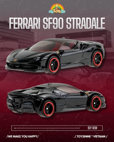 ĐỒ CHƠI XE MÔ HÌNH HOT WHEELS FERRARI SF90 STRADALE