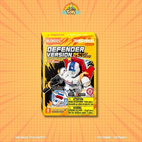 ĐỒ CHƠI MÔ HÌNH LẮP RÁP TRANSFORMERS DEFENDER - 05 TRAITOR TO TYRANNY