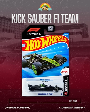 ĐỒ CHƠI XE MÔ HÌNH HOT WHEELS KICK SAUBER F1
