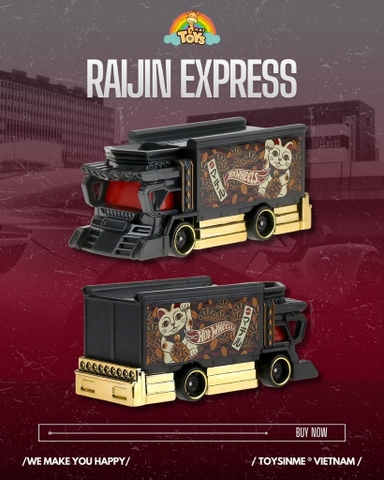 ĐỒ CHƠI XE MÔ HÌNH HOT WHEELS RAIJIN EXPRESS