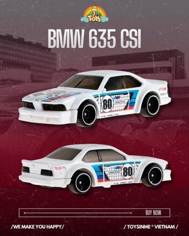 ĐỒ CHƠI XE MÔ HÌNH HOT WHEELS BMW 635 CSi