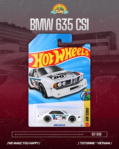 ĐỒ CHƠI XE MÔ HÌNH HOT WHEELS BMW 635 CSi